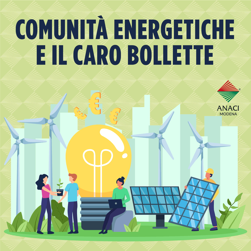 Comunità energetiche e caro bollette